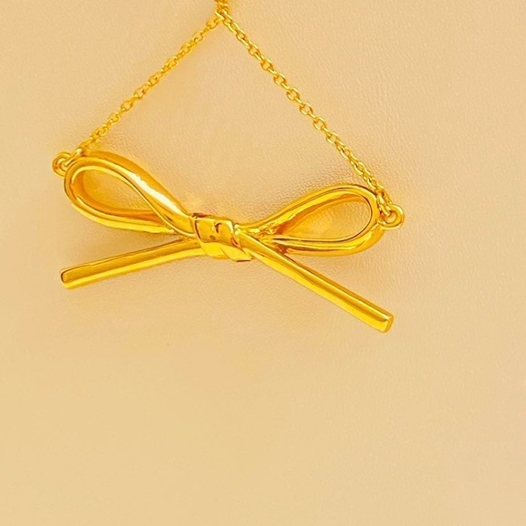 NWOT Kate Spade Rainbow Bow Necklace - Picture 8 of 12